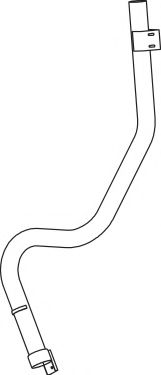 Труба выхлопного газа DINEX 64715