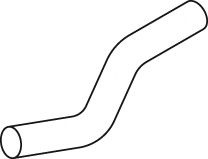 Труба выхлопного газа DINEX 24183