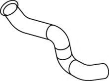 Труба выхлопного газа DINEX 24234