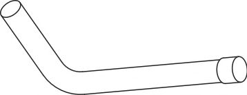 Труба выхлопного газа DINEX 70156