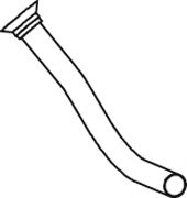 Труба выхлопного газа ZARA 521