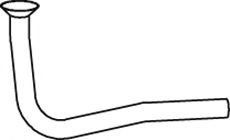 Труба выхлопного газа ZARA 550