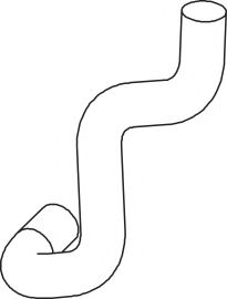 Труба выхлопного газа DINEX 70647