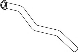 Труба выхлопного газа DINEX 34104