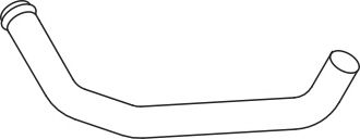 Труба выхлопного газа DINEX 80732