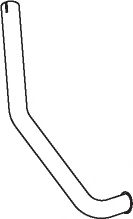 Труба выхлопного газа DINEX 50622