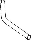 Труба выхлопного газа BORGES 3208