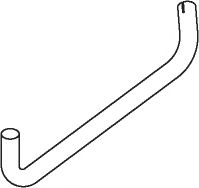 Труба выхлопного газа DINEX 50643