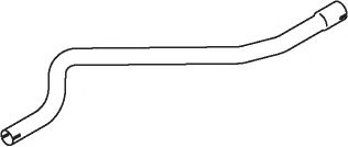 Труба выхлопного газа ZARA 9160