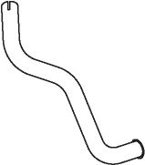 Труба выхлопного газа BORGES 4308