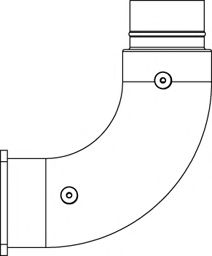 Труба выхлопного газа DINEX 66144