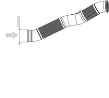 Труба выхлопного газа DINEX 67200