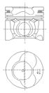 Поршень IPSA PI000500