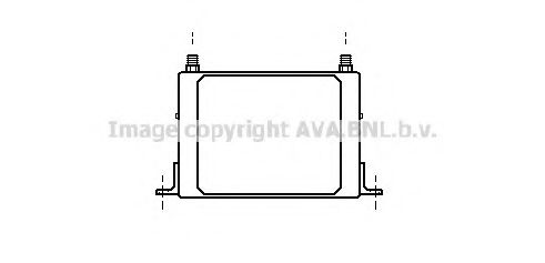 масляный радиатор, двигательное масло AVA QUALITY COOLING FT3117