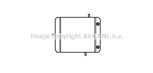 масляный радиатор, двигательное масло AVA QUALITY COOLING OL3147