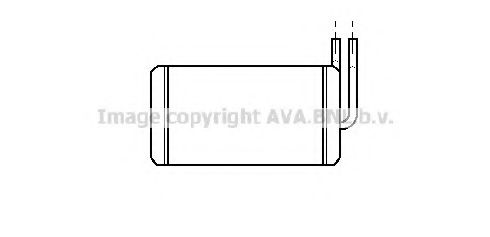 Теплообменник, отопление салона AVA QUALITY COOLING OL6093