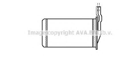 Теплообменник, отопление салона AVA QUALITY COOLING RT6003