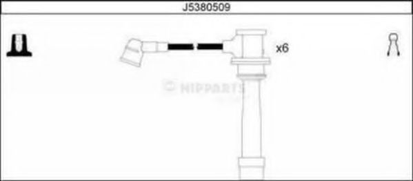 Комплект проводов зажигания NIPPARTS J5380509
