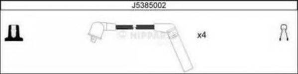 Комплект проводов зажигания NIPPARTS J5385002