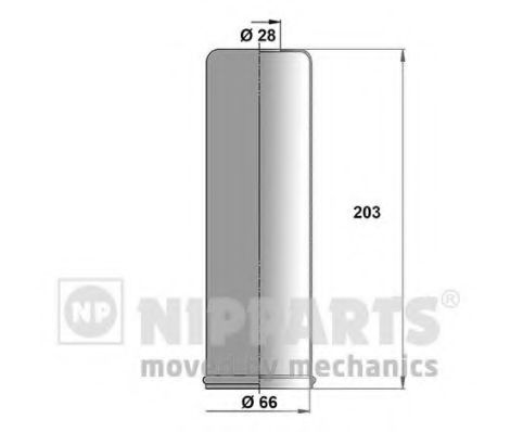 Комплект пылника, рулевое управление NIPPARTS N2848011
