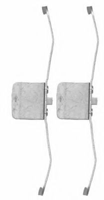 Комплектующие, колодки дискового тормоза MGA A238