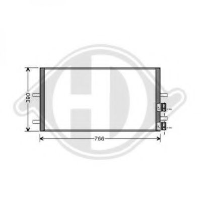 Конденсатор, кондиционер DIEDERICHS 8145500