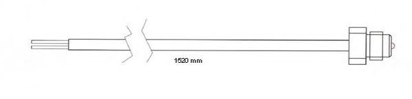 Сигнализатор, износ тормозных колодок DURON FAI210