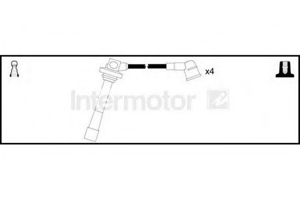 Комплект проводов зажигания STANDARD 76039