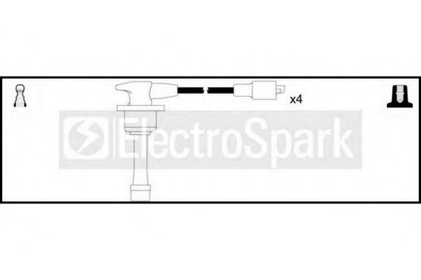 Комплект проводов зажигания STANDARD OEK357