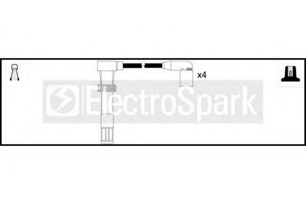Комплект проводов зажигания STANDARD OEK585
