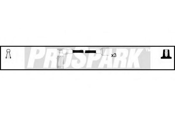 Комплект проводов зажигания INTERMOTOR 76119