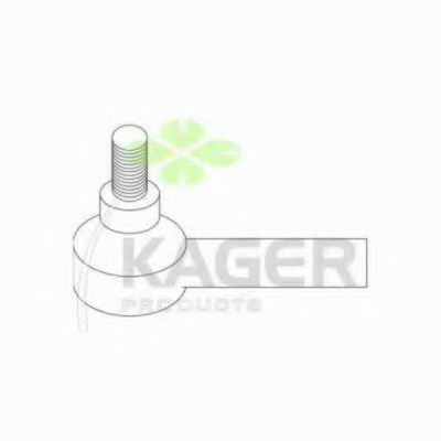 Наконечник поперечной рулевой тяги KAGER 43-0855