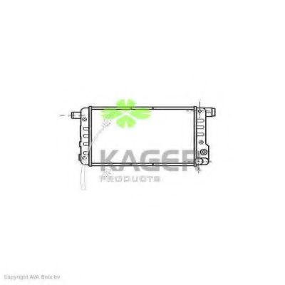 Радиатор, охлаждение двигателя KAGER 31-0400