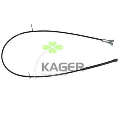 Трос, стояночная тормозная система KAGER 19-1614