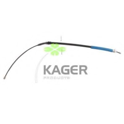 Трос, стояночная тормозная система KAGER 19-1631