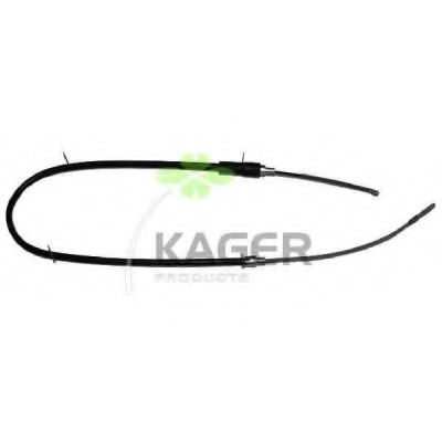 Трос, стояночная тормозная система KAGER 19-1106