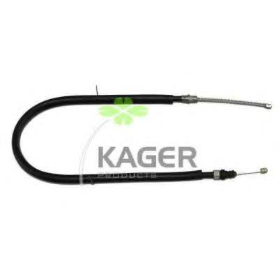Трос, стояночная тормозная система KAGER 19-0260