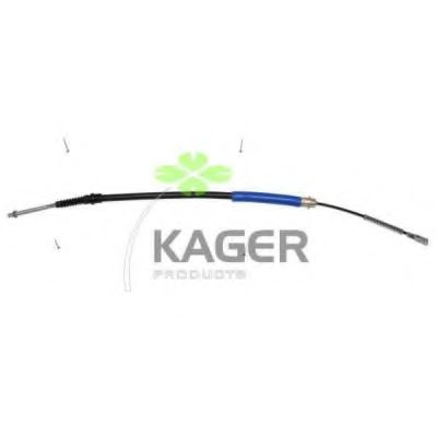 Трос, стояночная тормозная система KAGER 19-0889