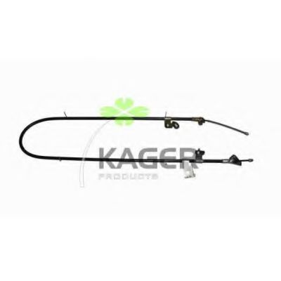 Трос, стояночная тормозная система KAGER 19-1689