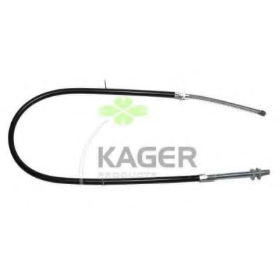 Трос, стояночная тормозная система KAGER 19-0937