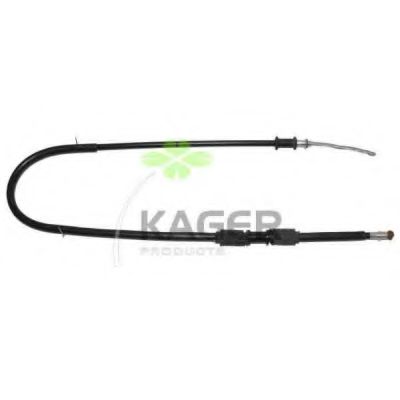 Трос, стояночная тормозная система KAGER 19-6298