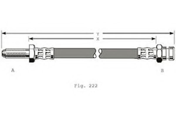 Тормозной шланг GIRLING 9002195