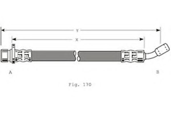 Тормозной шланг GIRLING 9004259