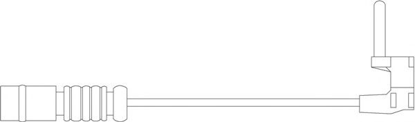 Сигнализатор, износ тормозных колодок KAWE WS0118A