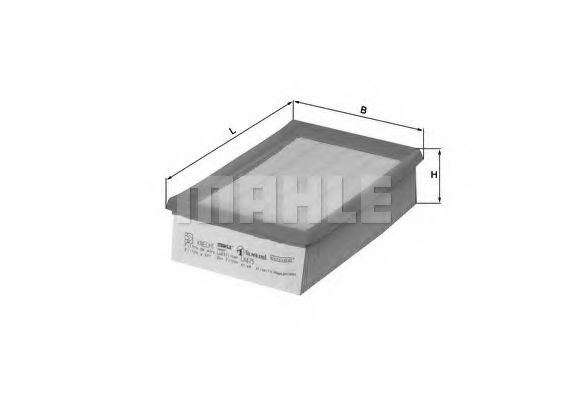 Воздушный фильтр MAHLE ORIGINAL LX 475