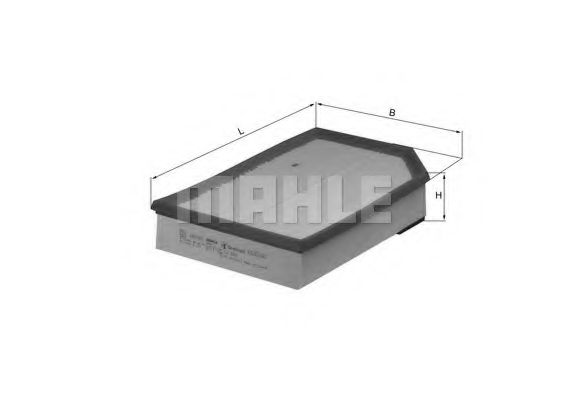 Воздушный фильтр MAHLE ORIGINAL LX 868