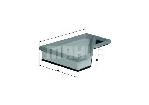 Воздушный фильтр MAHLE ORIGINAL LX 1260