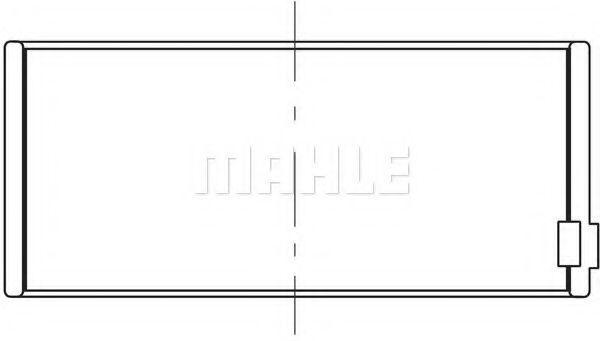 Шатунный подшипник MAHLE ORIGINAL 209 PL 20225 000