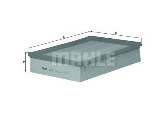 Воздушный фильтр MAHLE ORIGINAL LX821