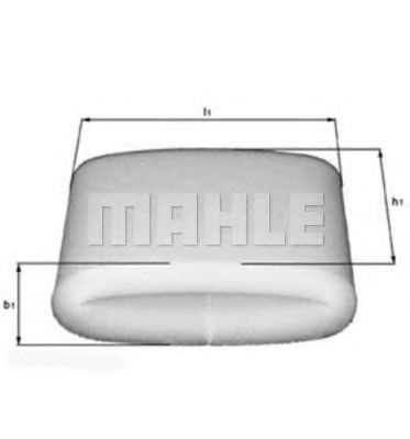 Воздушный фильтр MAHLE ORIGINAL LX 110